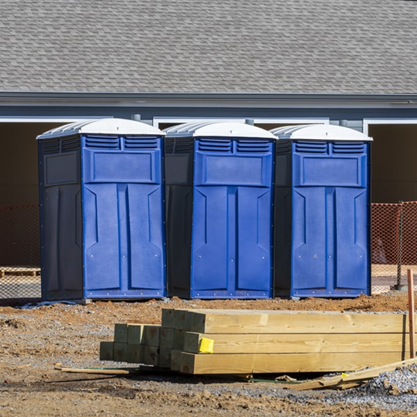 are there any restrictions on what items can be disposed of in the porta potties in West Fork Arkansas